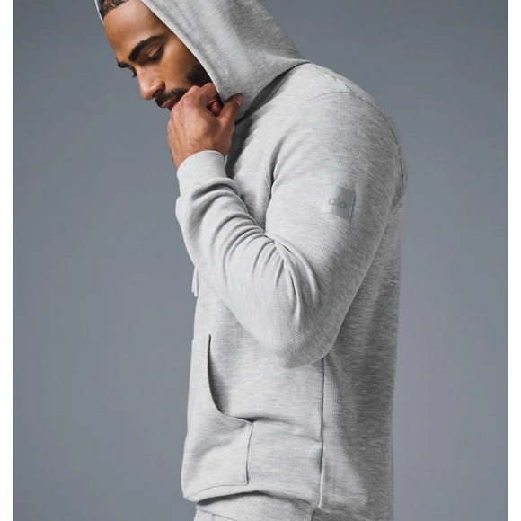 ALO Yoga Other - Alo Yoga Fastbreak Waffle hoodie Men’s XL